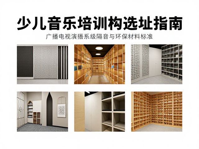 少儿音乐培训机构选址指南,广播电视演播室级隔音与环保材料标准