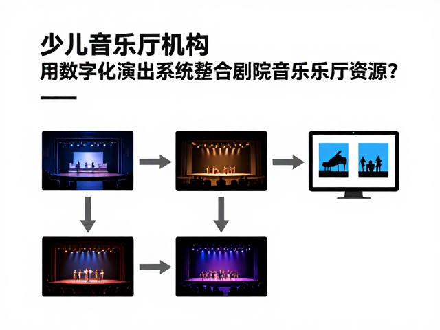 少儿音乐机构如何用数字化演出系统整合剧院音乐厅资源？