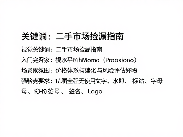 二手市场捡漏指南,入门平价用户如何挑选高端材质工艺好物