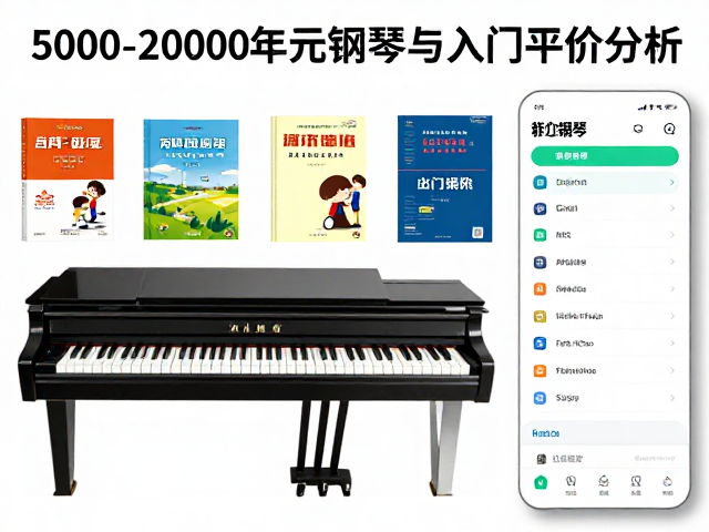 5000-20000元钢琴推荐，适合入门平价用户，配套教材APP齐全
