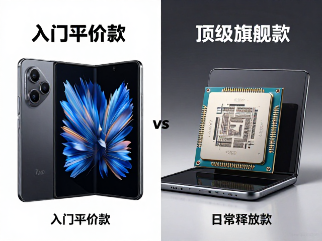 折叠屏手机怎么选?入门平价款vs顶级旗舰款便携对比