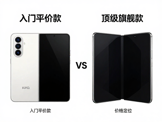 折叠屏手机怎么选?入门平价款vs顶级旗舰款便携对比
