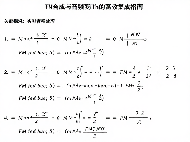 实时音频处理,FM合成与音频接口的高效集成指南