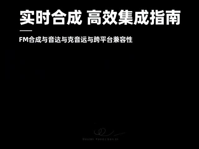 实时音频处理,FM合成与音频接口的高效集成指南