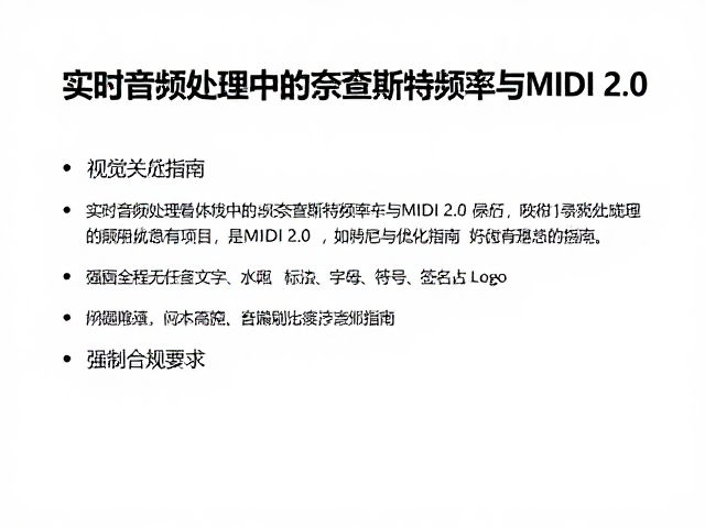 实时音频处理中的奈奎斯特频率与MIDI 2.0,技术解析与优化指南