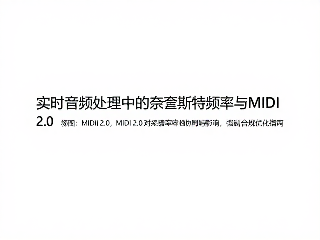 实时音频处理中的奈奎斯特频率与MIDI 2.0,技术解析与优化指南