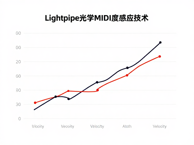 Lightpipe光学MIDI力度感应技术解析,Velocity响应与流量趋势