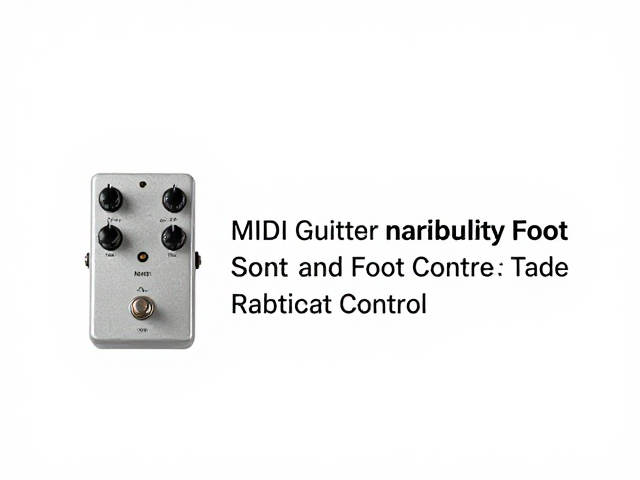 MIDI吉他力度感应技巧,Foot Controller精准控制指南