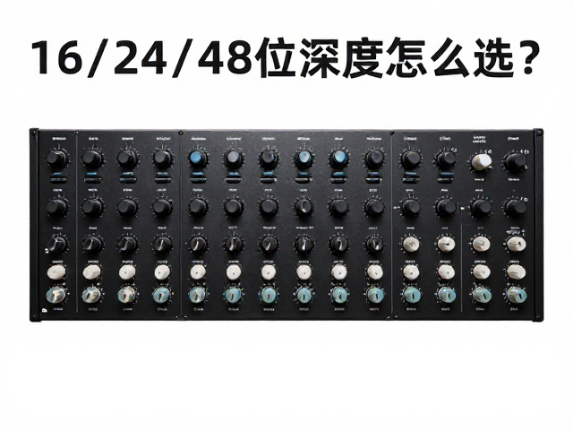 采样库与效果器插件搭配,16/24/48位深度怎么选?