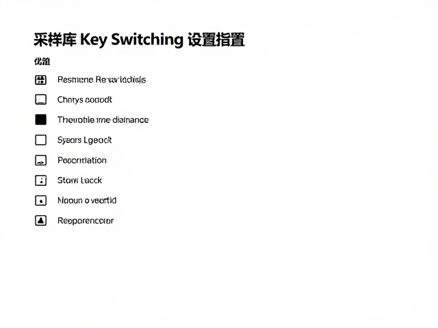告别演奏延迟!采样库Key Switching设置指南与性能优化