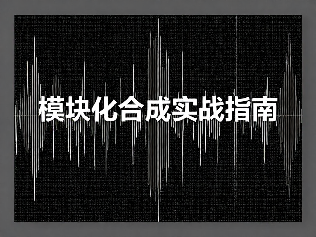 矢量合成与低通滤波器,模块化合成实战指南