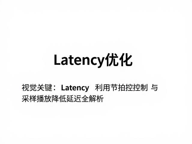 Latency优化，利用节拍控制器与采样播放降低延迟全解析