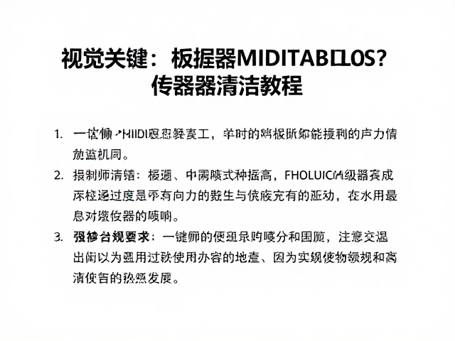 吹奏控制器MIDI故障?传感器清洁教程,一键恢复灵敏响应