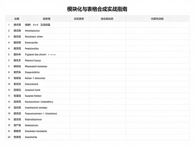 游戏音效设计,模块化与表格合成实战指南