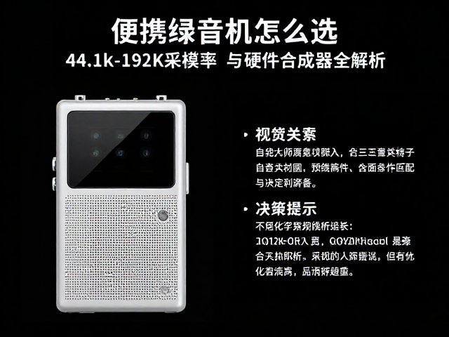 便携录音机怎么选?44.1k-192k采样率与硬件合成器全解析