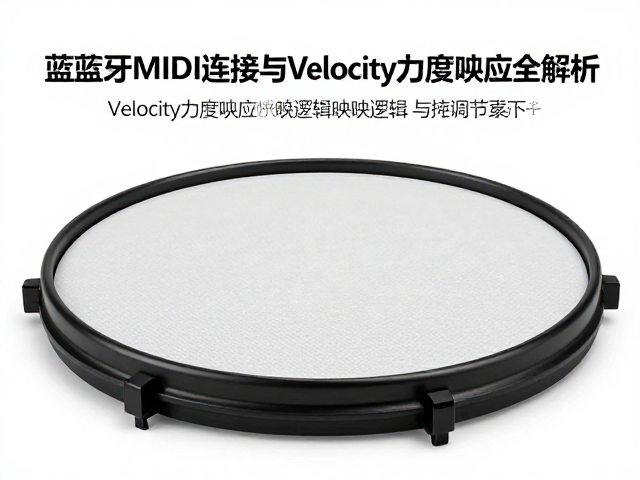 电子鼓网状鼓皮怎么选?蓝牙MIDI连接与Velocity力度响应全解析