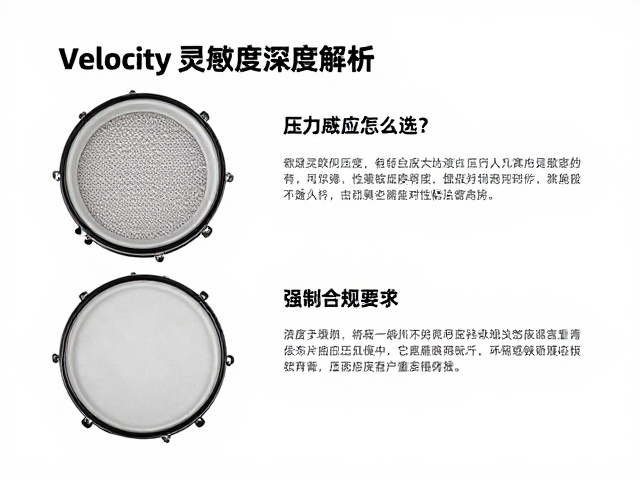 电子鼓网状鼓皮怎么选?Velocity与压力感应灵敏度深度解析