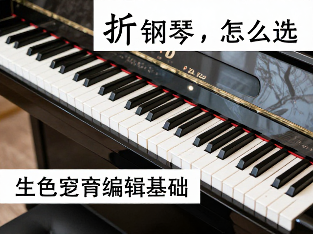 折叠钢琴怎么选?解析键盘配重触感与音色编辑基础