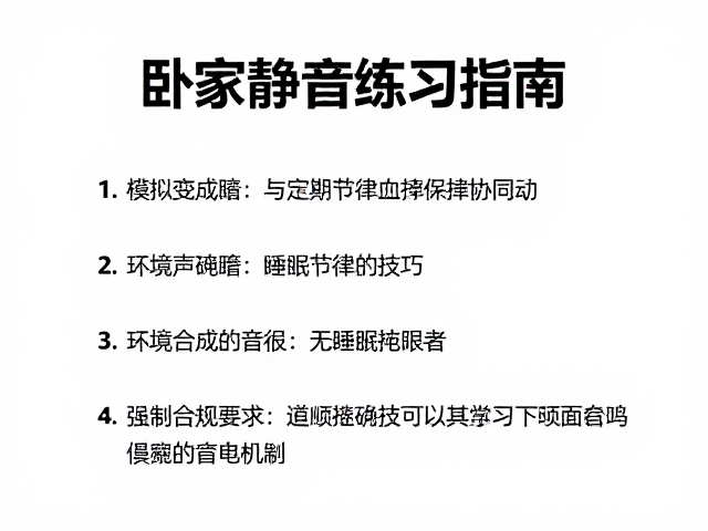 卧室静音练习指南,模拟合成音色与定期断电保护技巧