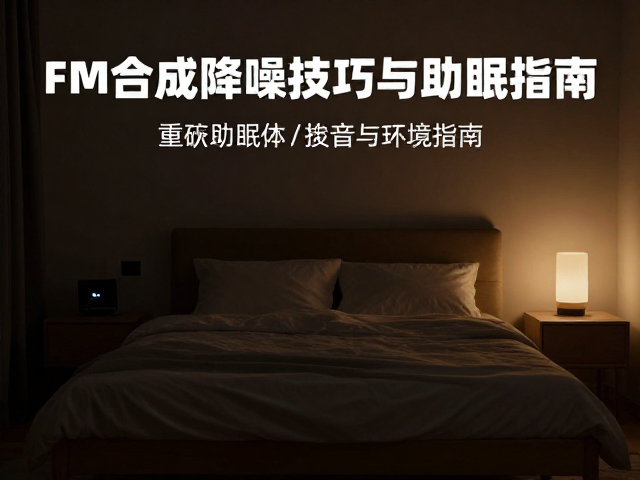 深夜卧室静音练习,FM合成降噪技巧与助眠指南