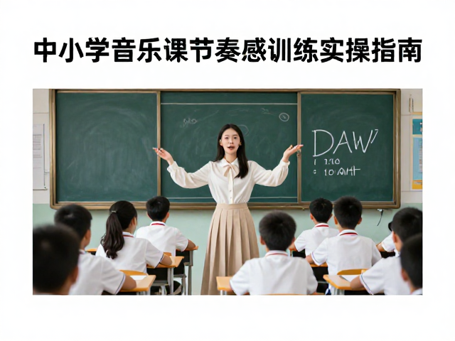 中小学音乐课节奏感训练,DAW编曲教学版实操指南