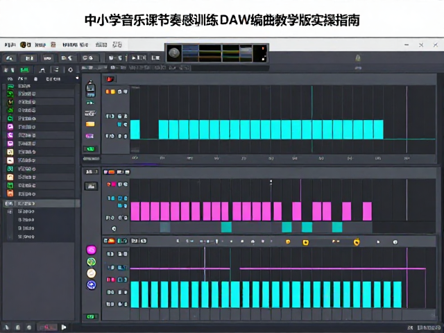 中小学音乐课节奏感训练,DAW编曲教学版实操指南