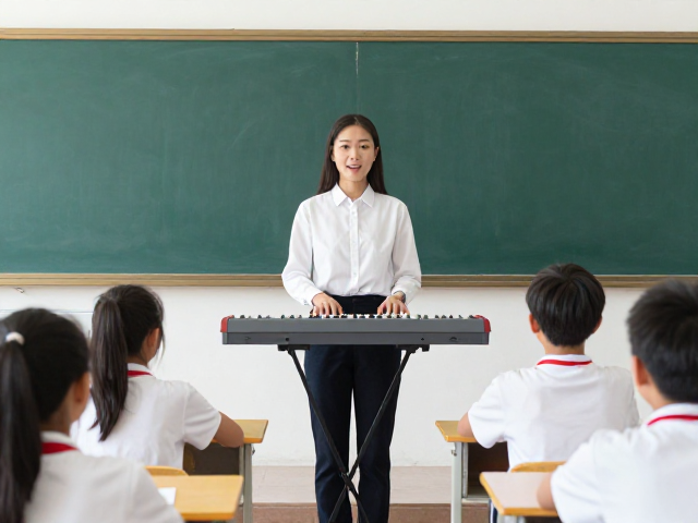 中小学音乐课互动新招,用电子合成器激活集体课堂