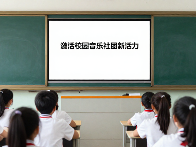 中小学音乐课堂远程同步,激活校园音乐社团新活力