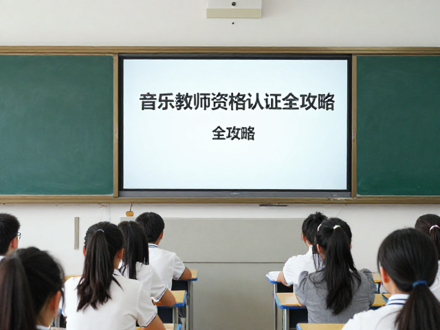 中小学音乐课堂与大学音乐学院衔接，音乐教师资格认证全攻略