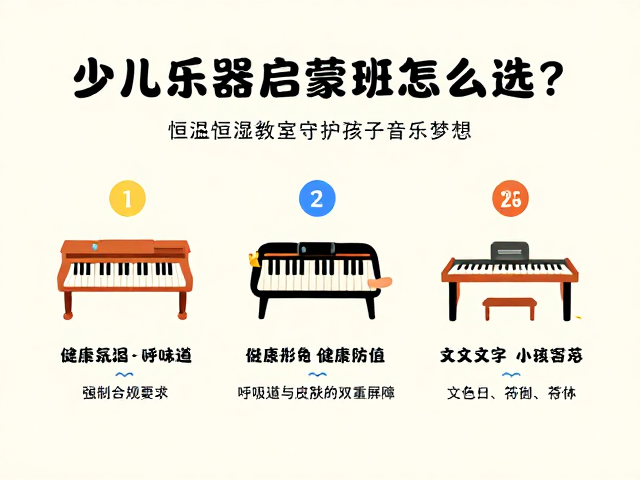 少儿乐器启蒙班怎么选?恒温恒湿教室守护孩子音乐梦想