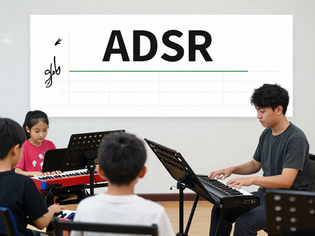 少儿乐器兴趣授课,包络ADSR与人体工学演奏区提升演奏表现