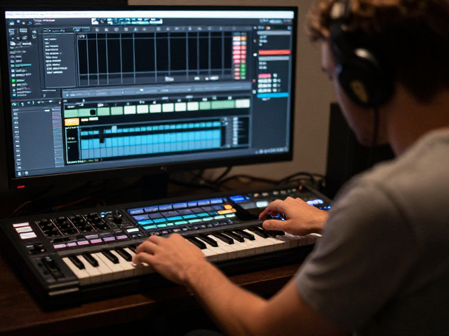 Ableton编曲创作,独立音乐人如何通过定期除尘保持设备最佳状态