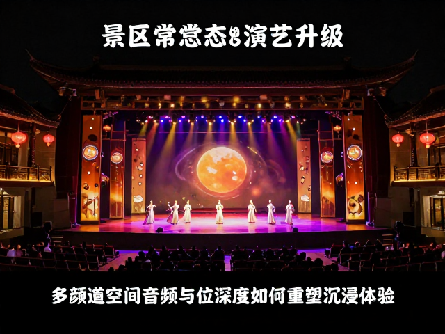 景区常态化演艺升级,多声道空间音频与位深度如何重塑沉浸体验