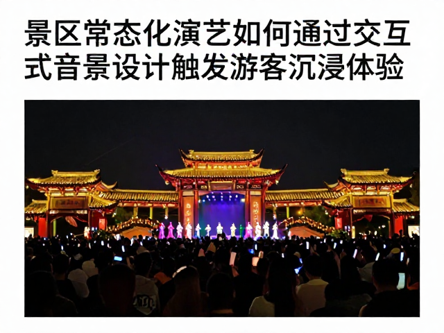 景区常态化演艺如何通过交互式音景设计触发游客沉浸体验