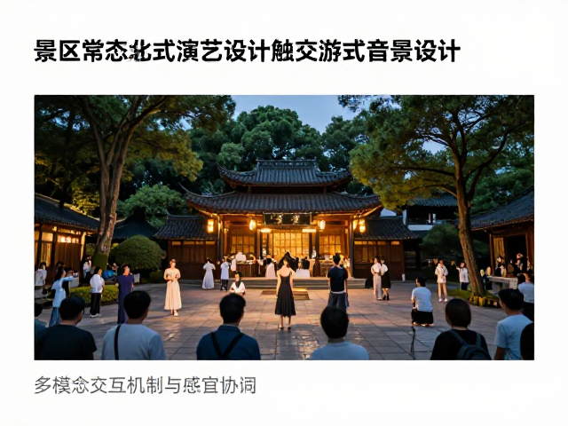 景区常态化演艺如何通过交互式音景设计触发游客沉浸体验