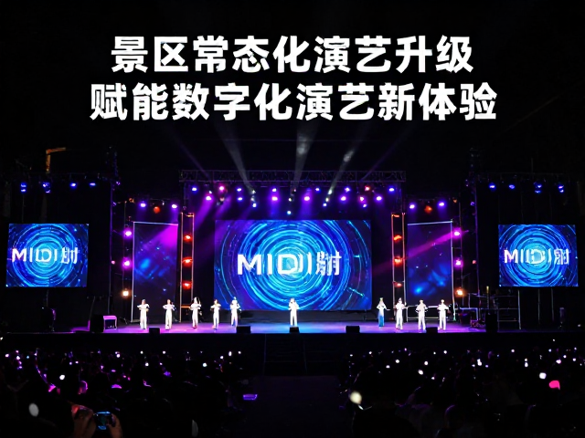 景区常态化演艺升级,MIDI映射技术赋能数字化演艺新体验