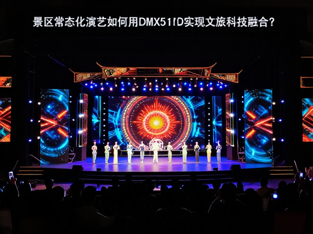 景区常态化演艺如何用DMX512实现文旅科技融合?