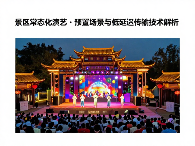 景区常态化演艺,预置场景与低延迟传输技术解析