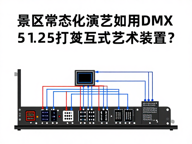 景区常态化演艺如何用DMX512打造交互式艺术装置?