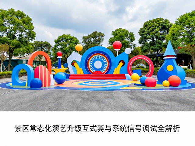 景区常态化演艺升级,交互式艺术装置与系统信号调试全解析