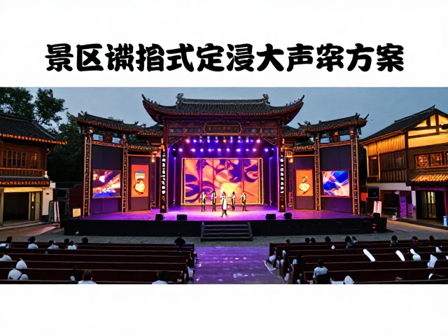 景区演艺与博物馆导览的定制化声学方案,打造沉浸式声景体验