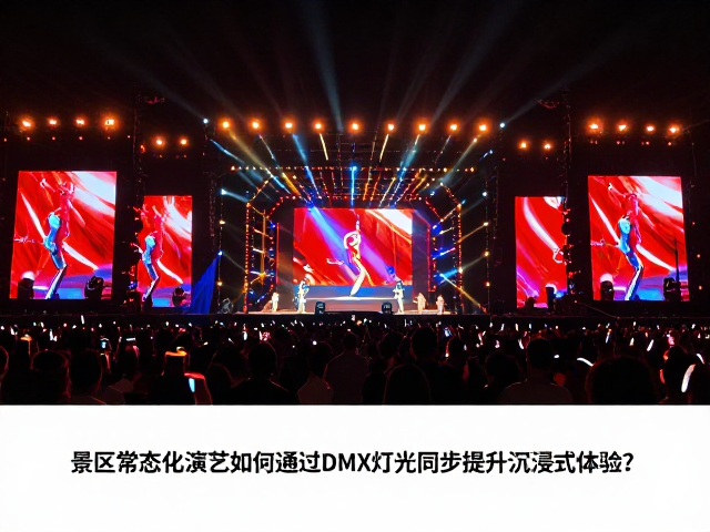 景区常态化演艺如何通过DMX灯光同步提升沉浸式体验?