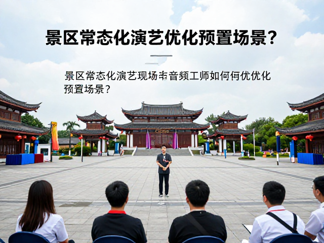 景区常态化演艺现场音频工程师如何优化预置场景?