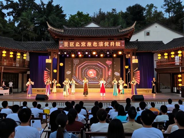 景区常态化演艺升级,多设备级联与数字采样回放打造沉浸式体验