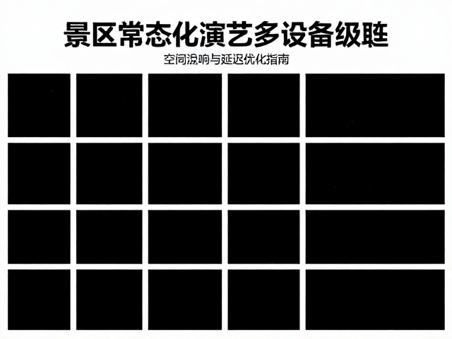 景区常态化演艺多设备级联,空间混响与延迟优化指南