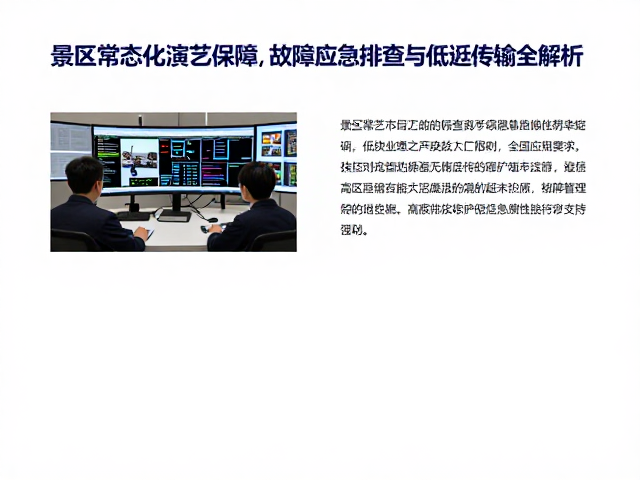 景区常态化演艺保障,故障应急排查与低延迟传输全解析