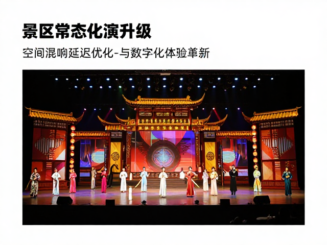 景区常态化演艺升级,空间混响延迟优化与数字化体验革新