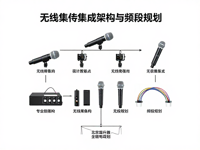 企事业单位晚会演出,无线麦克风集成与专业线材管理指南