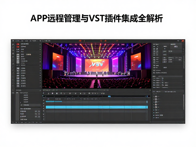 企事业单位晚会演出方案,APP远程管理与VST插件集成全解析