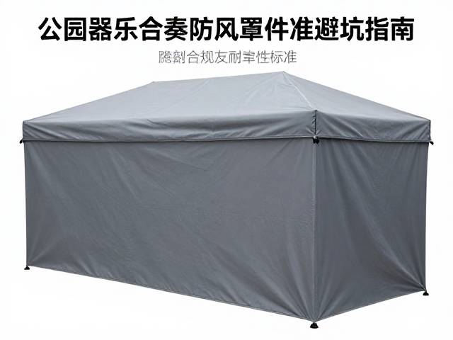 公园器乐合奏防风罩怎么选?耐腐蚀金属件雨披避坑指南